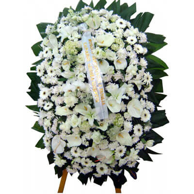 Arranjo Funeral Flores Nobres