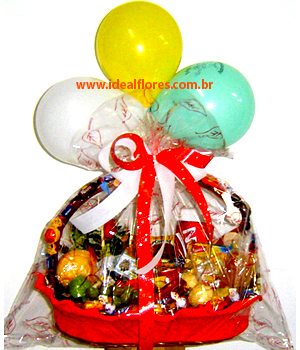 Cesta de Aniversário Parabéns!